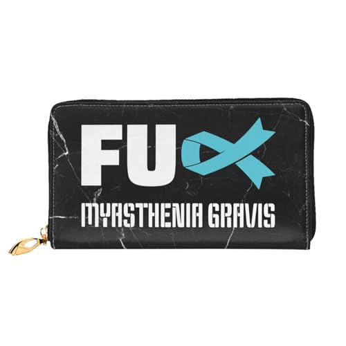 Fuck Myasthenia Gravis Awareness Wallet Card Bag2