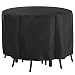 Produktbild Alomejor Outdoor Round Table Cover Gartentisch Stuhlabdeckung Anti-Fading für Terrasse im Freien(230x110cm)