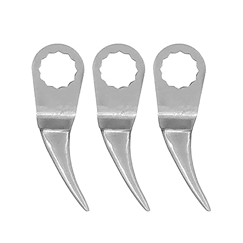 Air Windshield Remover Blades 52mm Bent Curved Blade Pneumatic Scraper Auto Glass Adhesive Cut-Out Knife for Cutting Car Doors Window Sealant