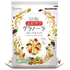 日食 ふわサクフルーツ&ナッツグラノーラ(200g×12袋)
