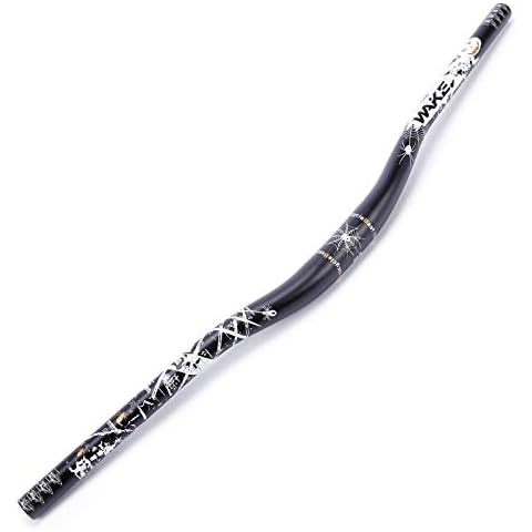 Anladia Alu Fahrradlenker Trekking Lenker 31,8 mm Aluminium Riser Bar MTB Lenker 720mm Cover