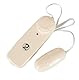 You2Toys Vibro-Ei Secret Service - kraftvoller Vibro-Bullet für Frauen, stufenlos einstellbare Vibration, zur Vagina- und Klitoris-Stimulation, weiß