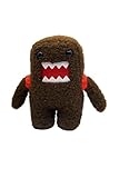 Domo 6.5 Inch Plush with Backpack – Official Collectible Soft Toy, Cute Stuffed Figure for Fans & Collectors, Desk Decor & Gift Idea