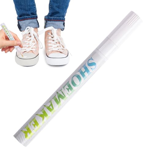 Abrillantador de zapatos – Rotulador de tinte de cuero para tenis | 20 g limpiador de zapatos restaurador y removedor de manchas para zapatos de golf, entrenadores, botas, tenis y calzado