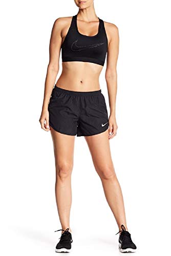 Nike Womens Dry Modern Tempo Running Shorts AJ4713 (Medium, Black/Reflective Silver)