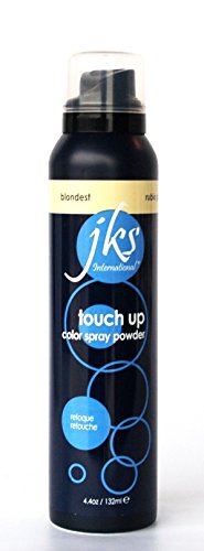 JKS Touch up spray BLONDEST, temporary hair color spraypowder, especially for the ones bleach their roots