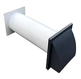 gfk rohr dn 1000 preis Teleskopkanal- Lüfter, Teleskopkanal anthrazit System 100, incl. 8 Schrauben und 8 Dübel für die Montage