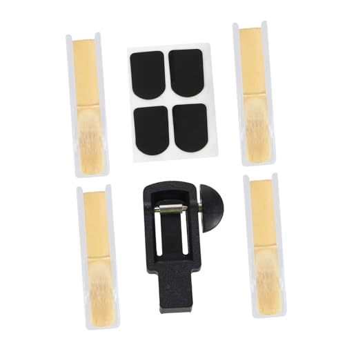 ERINGOGO 1 Set Clarinet Cutter Kit with Cushion Pad Corrector for Alto Clarinet Essential Woodwind Instrument Accessories