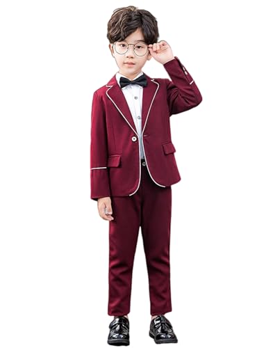 Costume mariage garçon ensemble veste et pantalon cérémonie enfants et ados