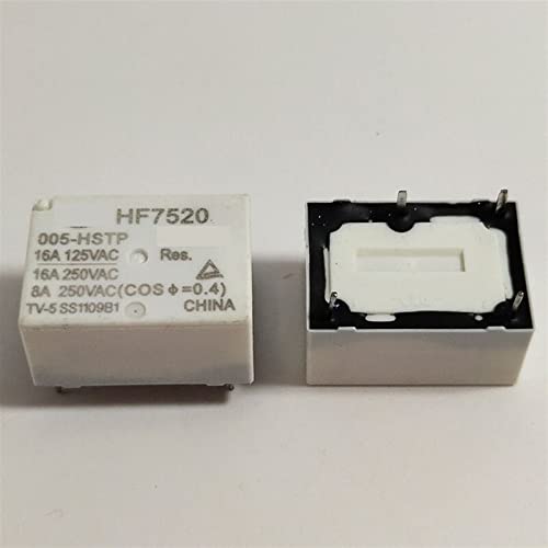 Relais HF7520 012 HSTP 16A haute capacité de commutation 4PIN Lot de 10