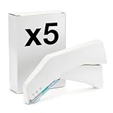 KMINA Hautklammergerät (5 Einheiten), F35W, 35 Sterile Klammern, Edelstahl, ABS Gehäuse, Ergonomisches Design, Latexfrei, Sichere Öffnung, Einzeln Verpackt