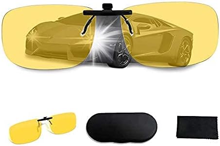 Yellw Night Driving Glasses Clip On