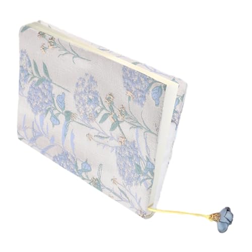 Sewroro Cubierta De Libro De Tela Hecha a Mano Marcadores Vinculante Estante Para Libros Condujo Apoyo Amantes De Los Libros Chatarra Recargable Sello Protectores Sky-blue