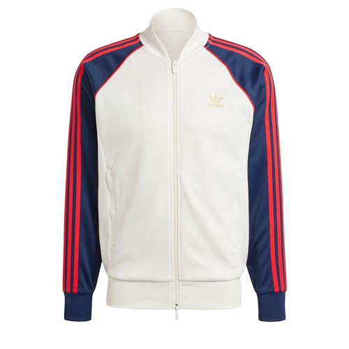 adidas Veste Blanche/Marine/Rouge Homme IY9859 Marine S
