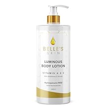 Belles Skin - Luminous Body Lotion | Vitamin A, C & E | Moisturize, Brighten and Even Skin Tone
