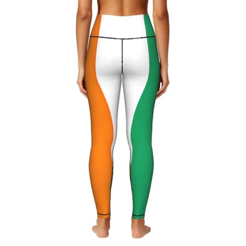 Leggings de Costa de Marfil para mujer sin transparencias en ejercicio 4