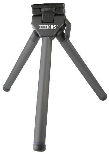 Zeikos Ze-Tr8 8-Inch Table Top Tripod (Black) #TOP3