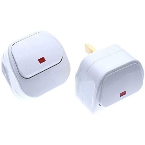 SUPERTOOL 3 Pin Switched Mains Plug with Indicator Cover