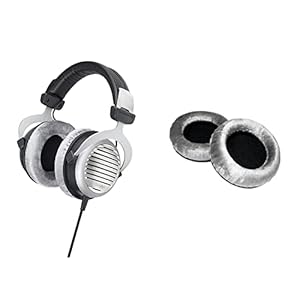 beyerdynamic DT 990 Edition 32 Ohm Over-Ear-Stereo Kopfhörer. Offene Bauweise & 926679 EDT 990 V Ohrpolstersatz Velour…
