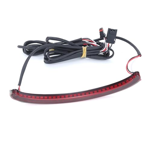 Feu arrière LED pour moto Harley Fat Bob à éclairage puissant et instantané