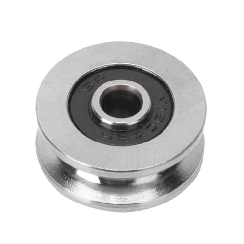 Roulement à billes en V 4x18x8 mm à haute vitesse pour mouvement linéaire stable