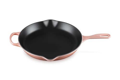 Image of Le Creuset Enameled Cast Iron Signature Round Skillet, 11.75 inch, Peche