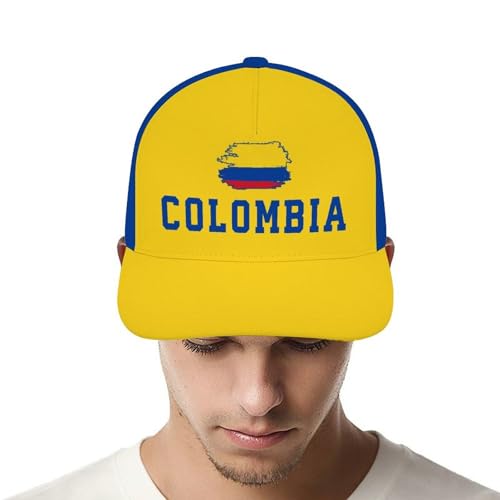 Image of Soccer National Team Baseball Cap for Men Women Adjustable Snapback Summer Sun Hat Game Day Hat for Soccer Fans