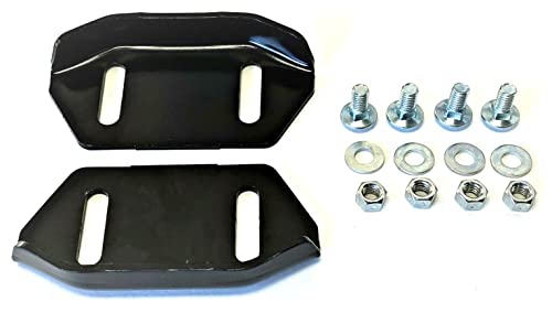 2 Snowblower Skids with Hardware Compatible with Ariens 24599, 02459900, 02483859.