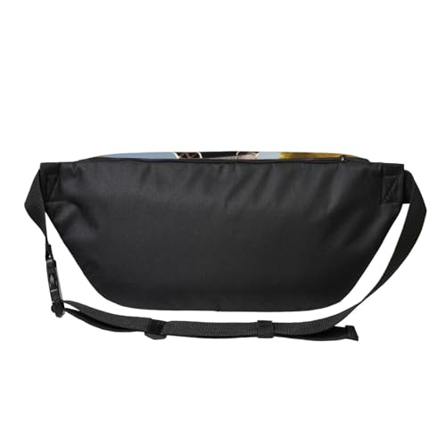Sac banane de course à pied avec sangle réglable stable Cityscape