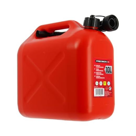 Cartec 506021 Bidón para Combustible de 10L homologado Diesel, Gasolina, Aceite, Hidrocarburos