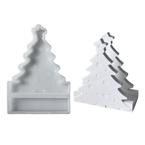 Silikonform Weihnachten Serviettenhalter, Silikonformen Gießformen...