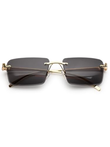 Image of HASHTAG EYEWEAR Men's Stylish Fashion Sunglasses | UV400 Protection | Branded Metal Frame | Trendy Eyewear for Men | Summer, Outdoor, Driving, and Beach Use | Lightweight and Comfortable