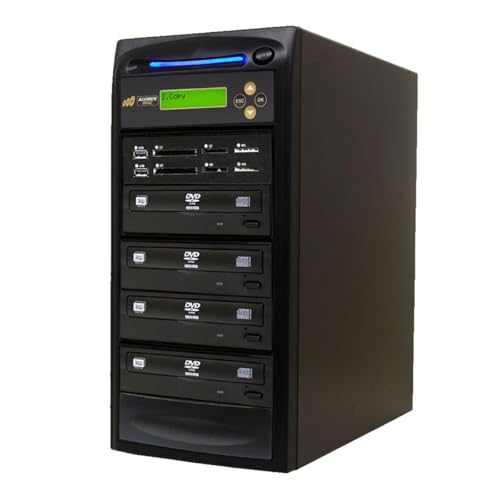 Image of Acumen Disc 1 to 3 Crossover CD DVD Disc Duplicator & Bi-Directional Multimedia Flash Memory Copier (CF SD MS USB) / Media Converter - Disc to Disc /Media to Media