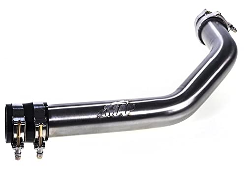 mitsubishi evo turbo - MAP Mandrel Bent 304SS Rear Upper Intercooler Turbo Pipe Compatible with Mitsubishi Evo X 10