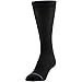 MediPeds unisex-adult Crew Socks With Non-Binding Top and Cushion, Multipairs, Black (4-pairs), Shoe Size: Men's 6-9; Women's 6-10