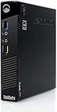 desktop lenovo m710q tiny i5-7400t 8gb 500gb w10p 10mqa001bp Archiviazione SSD da 240 GB. Lenovo Think Centre M73 Tiny - Mini PC - Computer desktop (Intel Core i5-4570T, 240GB SSD, 8GB RAM, Windows 10 Pro) (Ristrutturato)