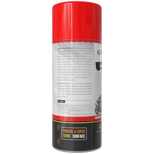 Image of Bike and Car Teflon Coating for Superior Paint Protection, Deep Gloss Finish, Scratch Resistance, Water Repellency, Long-Lasting Shine, Easy Application, Professional Detailing Results-450ML