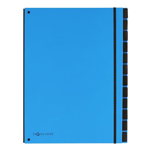 Pagna Pultordner 12-teilig, hellblau