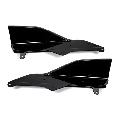 �X�|�C���[ �T�C�h�X�J�[�g 1�y�A �O���X�u���b�N �T�C�h�X�J�[�g �G�N�X�e���V���� ���b�v �{�f�B�L�b�g �ɓK������2�V���[�Y �ɓK������G42 220i 230i �ɓK������M240i �ɓK������N�[�y 2022-2024�p(Gloss black)