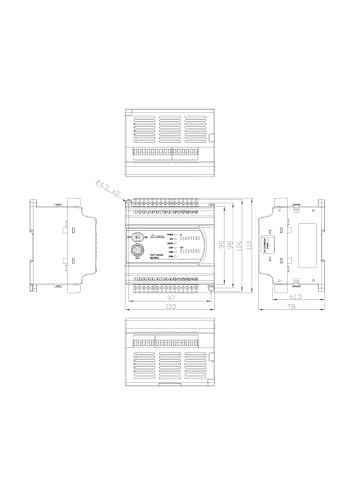 DVP32ES200R relais commutateur 24Vdc à coupure précise 250Vac 2A - 2