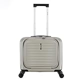 ALPINI Valise Cabine Affaire mallettes à 8 roulettes,avec Prise USB pour Recharge intégr...