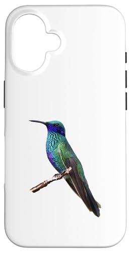Carcasa para iPhone 16 Camisa de colibrí hermoso colibrí de Rivoli