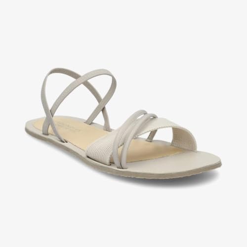 Image of GROUNDIES Corfu Barefoot Sandals for Women - Comfortable Women's Sandals with Soft Goatskin and Breathable Microfiber Insole, Flexible Outsole