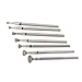 Sealing Cuticle Nail Drill Bit Ceramic Bits Set 7pcs 3/32 inch Carbide Electric Grinding Head Tool Cone Cuticle Nail Sealing Drill Bit for Remove Acrylic Gel Nails Manicure