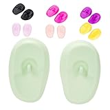 PENIKOKO 7pairs Silicone Ear Covers - Hair Dye Shield Protector Salon Hair Styling Tool DIY Accessories Reusable Hairdressing Supplies