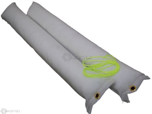 2 x SERPRO Marine Oil and Fuel Absorbent Bilge Booms – UK Made, 50cm Extra-Length Booms for Boats and Leisure Craft