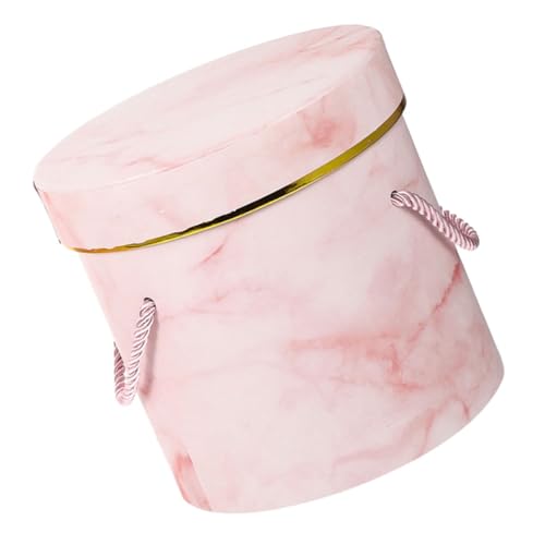 丸い花のバケツ 花柄 ラウンド 結婚式 鉢植え ボックス 花器 花屋