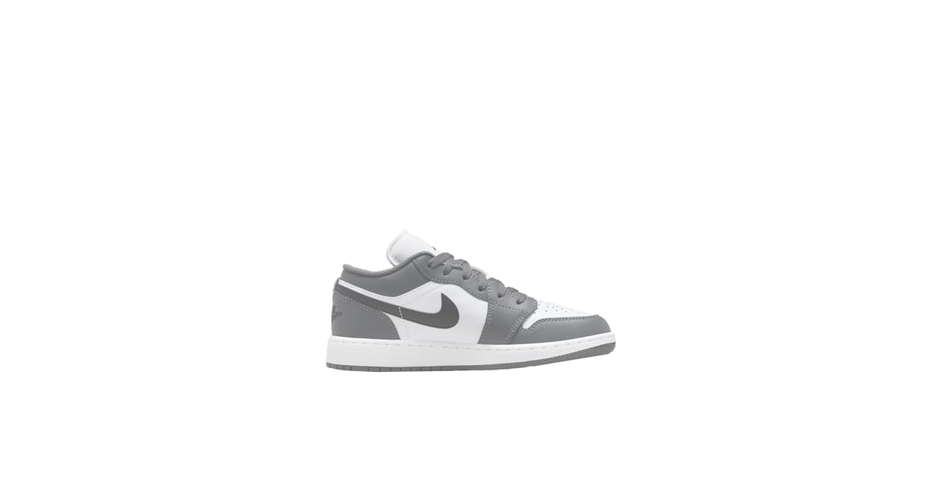 Nike Air Jordan 1 Low グレー/ホワイト New Nike Jordan 1 Low Stealth and White Shoes - Sail/ Grey