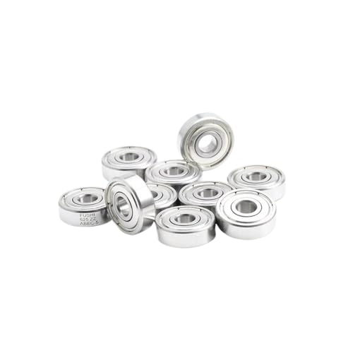Bolas de cerámica híbridas F625rs ABEC-7 de alta velocidad y baja fricción