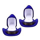 Coffret à bijoux en forme de chapeau de cowboy – il convient à divers types d'accessoires, notamment les colliers, les boucles d'oreilles et autres bijoux. présentoir à bijoux